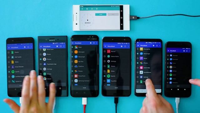 Real-life benchmark: HTC U11, Galaxy S8, LG G6, Android O and more смотреть онлайн