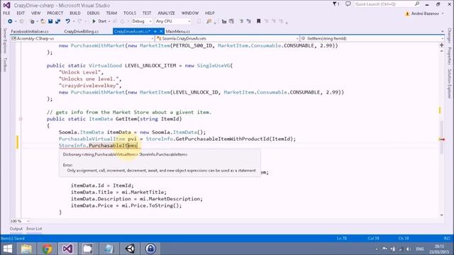 SOOMLA Unity3d Store IAP Part 3 of 4 смотреть онлайн
