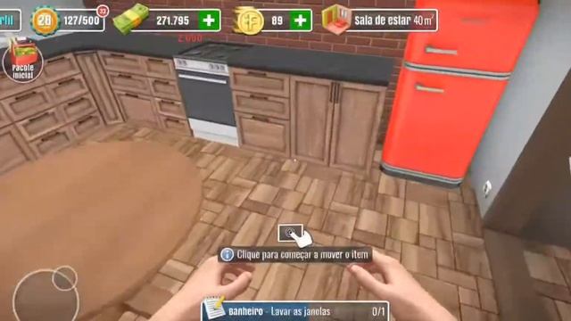 Decoração "Casa Viajante" - House Flipper Android (Parte 1). смотреть онлайн