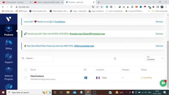 How to Create a Windows VPS on Vultr смотреть онлайн