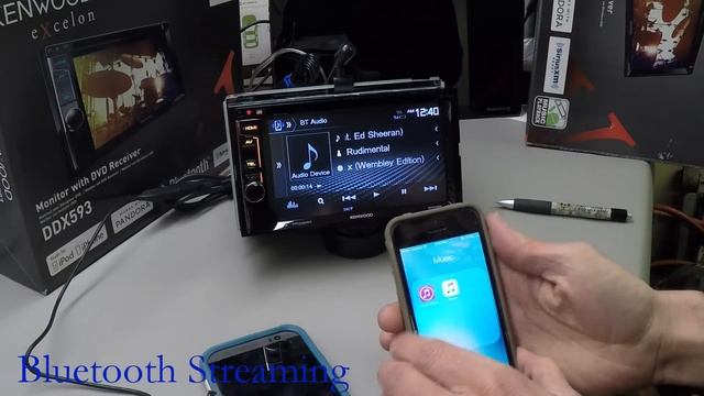 Kenwood DDX393 and DDX593 Full Demo смотреть онлайн