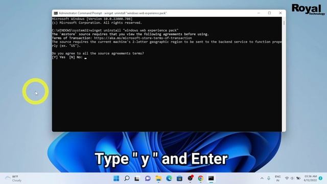 How To Uninstall Windows 11 Weather Widget Using CMD смотреть онлайн