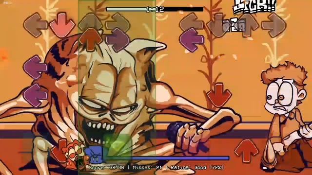jogando o mod do gorefield (Friday night funkin) android смотреть онлайн