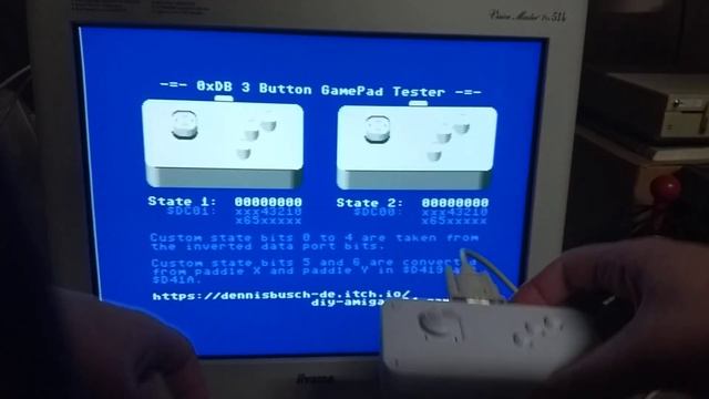 0xDB's 3 Button GamePad Tester Demonstration смотреть онлайн