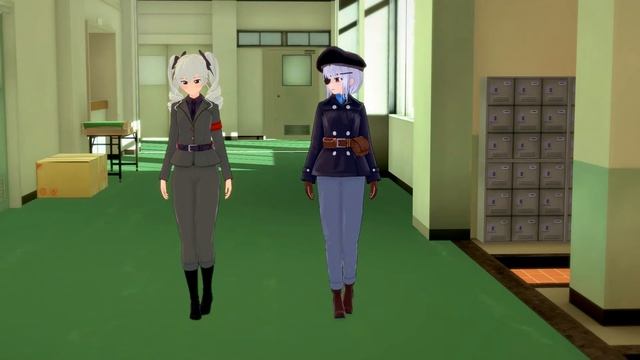 Anchovy Culo | Girls und Panzer смотреть онлайн