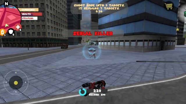 Stickman Rope Hero | I updated the garage with an airplane | Android GamePlay FHD смотреть онлайн