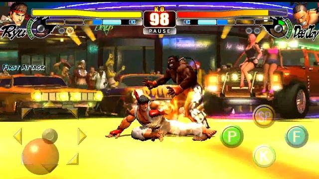 Street Fighter 4 - Android Playthrough Part 1 смотреть онлайн