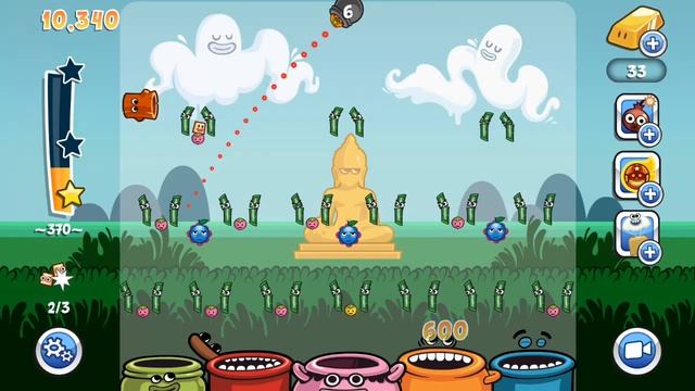 papa pear saga level 370 no boosters NEW смотреть онлайн