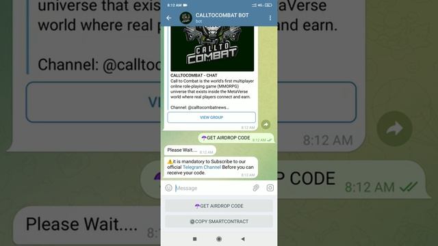 CalltoCombat #Airdrop Instant Claim 10 $CTC смотреть онлайн