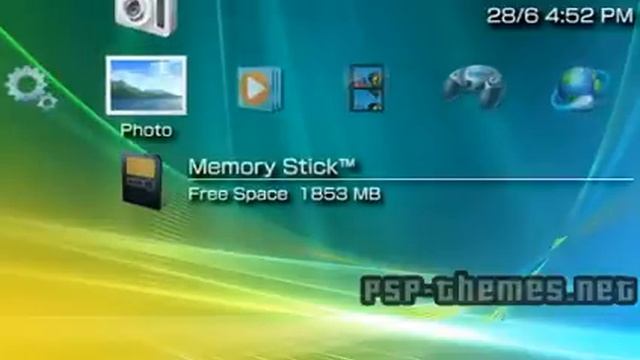 PSP Theme JOEN DEBOIS-Vista Theme PSP-Themes.NET смотреть онлайн