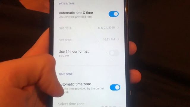 How To Enable Automatic Time Zone On Android смотреть онлайн