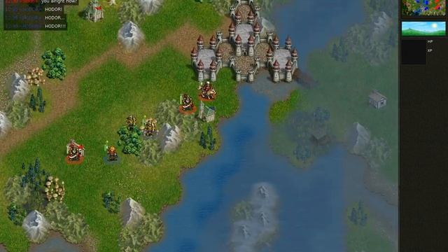 HODOR vs siddh - outlaws vs orcs - replay of Battle for Wesnoth ladder смотреть онлайн