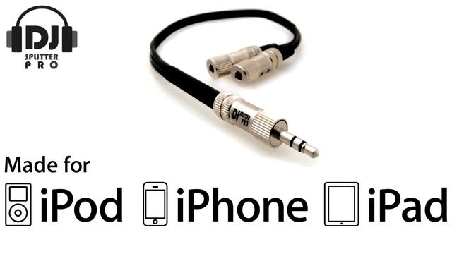 DJ SPLITTER CABLE FOR IPAD IPOD IPHONE AND ANDROID DEVICES смотреть онлайн