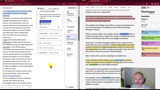 Grammarly vs. Hemingway Editor: What's the Difference? смотреть онлайн