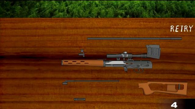 SVD Gun Disassembly Guide Walkthrough Gameplay Free Android App Game смотреть онлайн