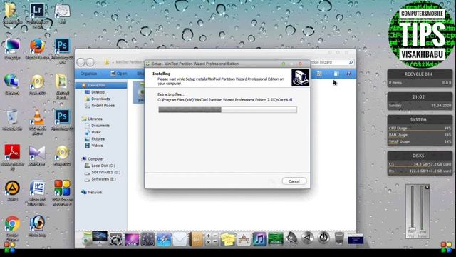 How to Download and Install MiniTool Partition Wizard 9.1 смотреть онлайн