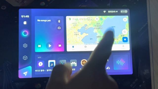 TEYES 2K / 티아이즈 런처앱 설정 및 티맵 터치 설명 смотреть онлайн
