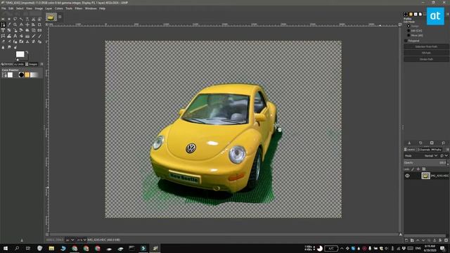 How to remove a green screen background from an image on Windows 10 смотреть онлайн