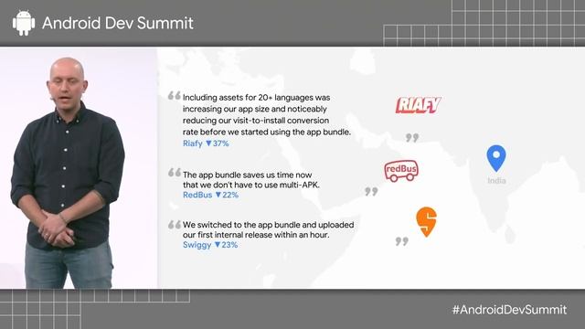 Riafy's App bundles case study at Android Dev Summit смотреть онлайн