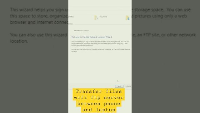 Transfer files wirelessly between mobile & Laptop Using Wifi FTP Server смотреть онлайн