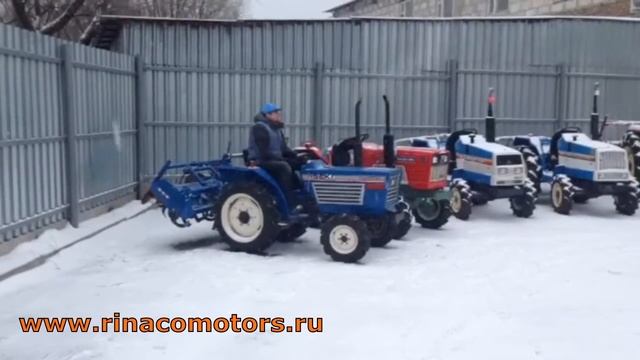 ИСЕКИ TU1700FDT - 00440 видео японского минитрактора