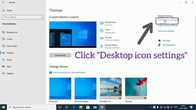 Show desktop icons in Windows 10. смотреть онлайн