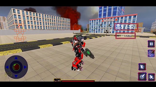 Multi Robot Transforming: Wild Horse Police Car #2 - Android Gameplay FHD смотреть онлайн