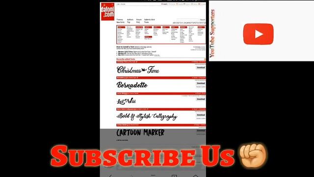 How to download and Add Custome Font's in PicsArt & Phonto Both | Andriod app Trick √ |©® by ytsrex смотреть онлайн
