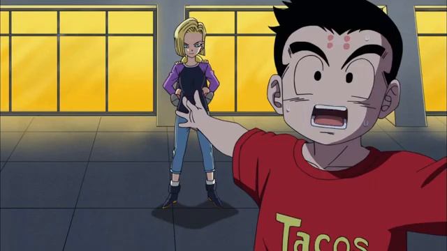 Trunks se entera que el Androide 18 es la esposa de krilin смотреть онлайн