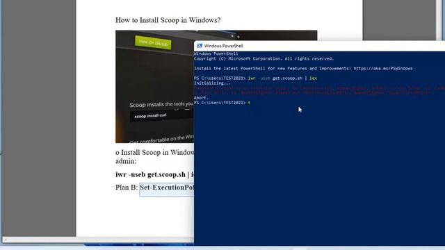 Install Scoop In Windows