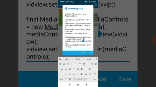 Play a video from its url in Sketchware смотреть онлайн