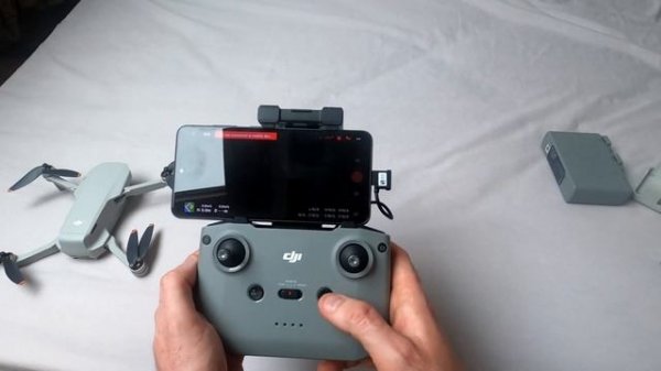 how to set up Dji mini 2 drone
