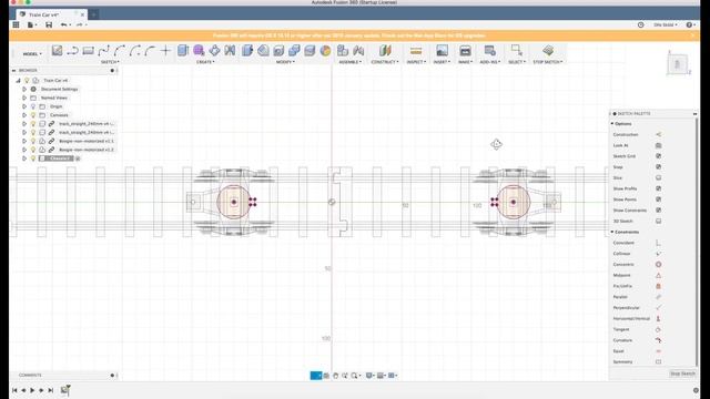 Design your own train car in Fusion 360 for 3D-printing - Part 1 of 7 смотреть онлайн