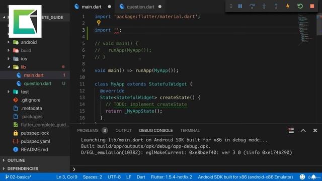Tutorial #26 - Creating a New, Custom Widget(Flutter App Development Tutorials) смотреть онлайн