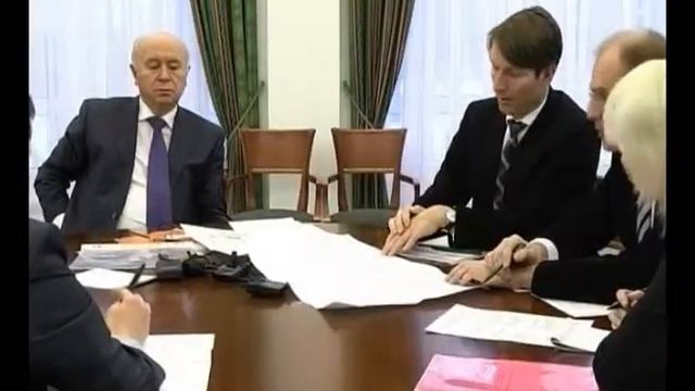 Рабочая встреча Николая Меркушкина и Кристиана Драйера смотреть онлайн