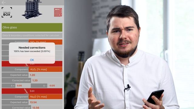 Glass Batch Calculation - ForglassBox (Mobile App) | Forglass Sp. z o.o. смотреть онлайн