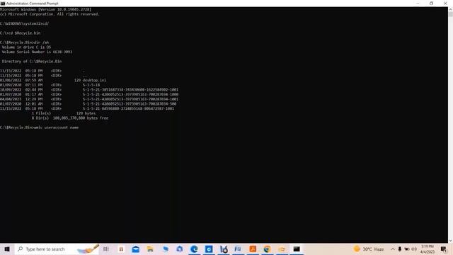 Windows Recycle Bin Forensics смотреть онлайн
