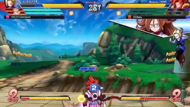 ANDROID 18 AND GOHAN ARE TOO GOOD TOGETHER || DBFZ смотреть онлайн