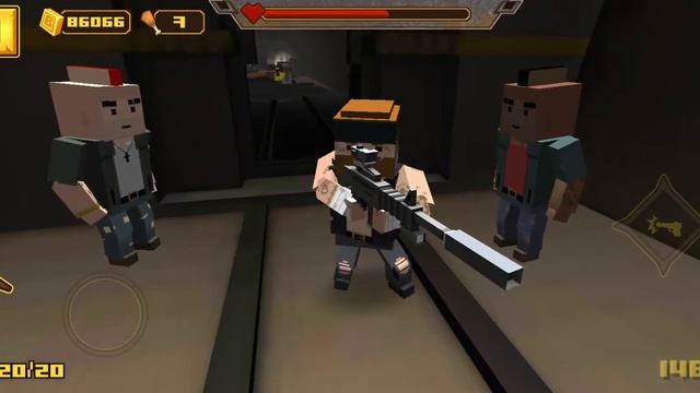BLOCKAPOLYPSE Zombie Shooter: Farm Animals Follow us into the Zombie War | Android Gameplay смотреть онлайн