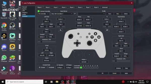 How to Setup Your Xbox controllers to play Switch games with Yuzu on PC - Yuzu Emulator-DEMON SLAYE