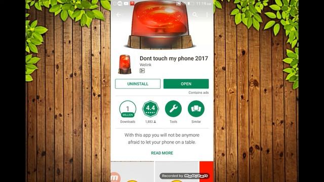 BEST ANDROID APPLICATION DON"T TOUCH MY PHONE ||MR.CREATE,MR.C. смотреть онлайн