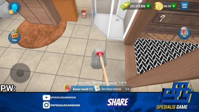 Downloads House Flipper Mod Apk V 1.374 Update Terbaru2024 Unlimited Coin Unlimited Cash Fre Shopin смотреть онлайн