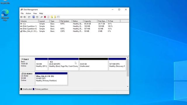 Dual Boot Linux and Windows 10 (Part 2) Shrink Disk In Windows 10 смотреть онлайн