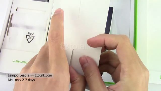 Leagoo Lead 2 Android 4.4 Quad Core WCDMA - Unboxing смотреть онлайн