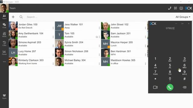 How to make and receive calls on the 3CX Desktop App - Midland Telecom & IT смотреть онлайн