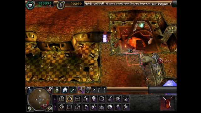 Playthrough Dungeon Keeper 2 Skirmish mode(frosty's Castle Level) part 1 смотреть онлайн