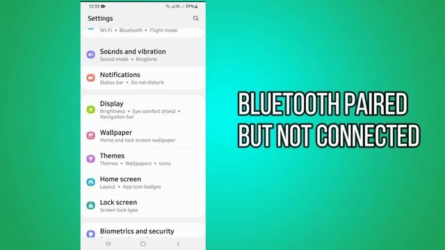 Samsung Bluetooth Paired But Not Connected Problem Galaxy S22/Plus/Ultra смотреть онлайн