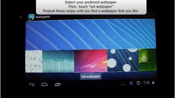 Android 4.0 Tablet - New User Tutorial