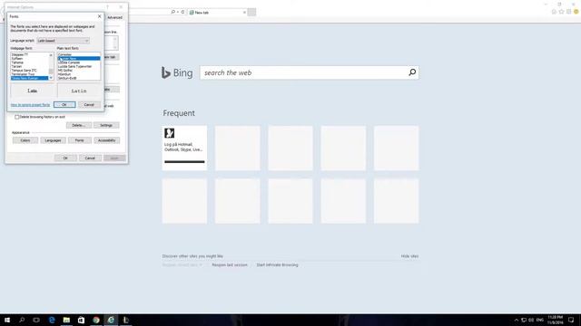 How to Change Fonts in Internet Explorer 11 смотреть онлайн